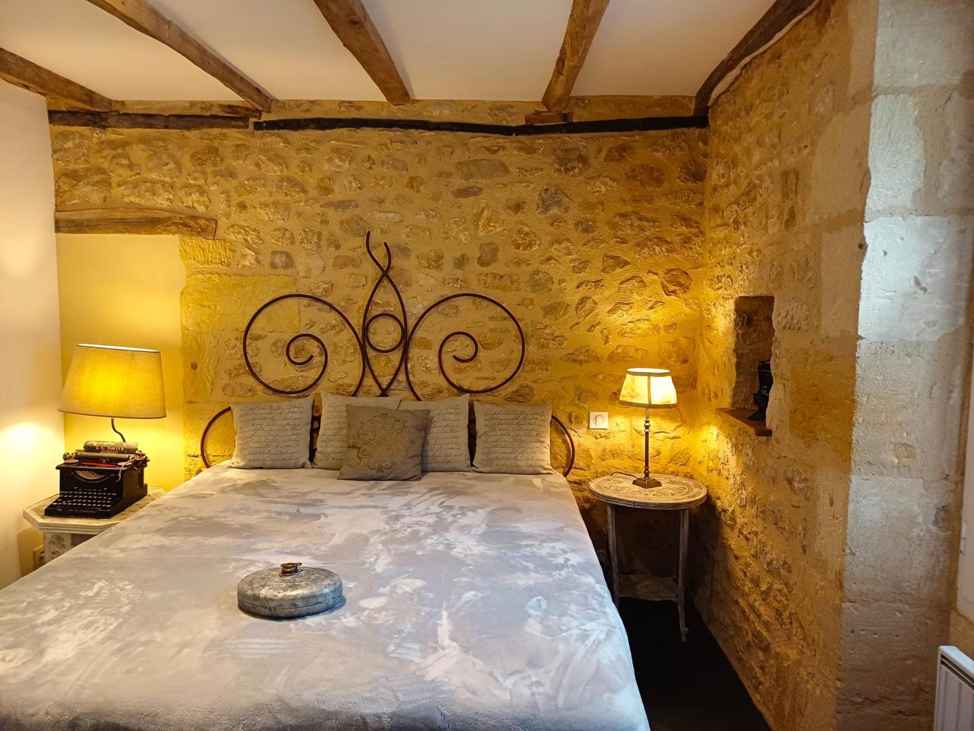 Au Pied Du Chateau - 5 A 11 Personnes - Baignade-Canoe-Piste Cyclable A 100 M Castelnaud La Chapelle Bagian luar foto